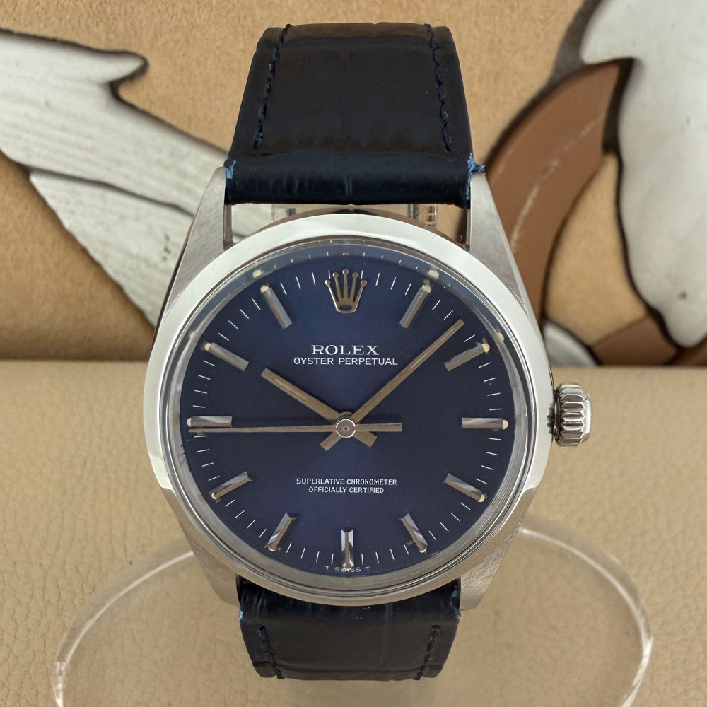 Rolex Oyster Perpetual Blue 1002 0