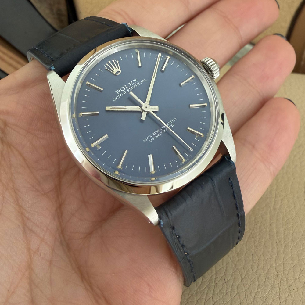 Rolex Oyster Perpetual Blue 1002 9