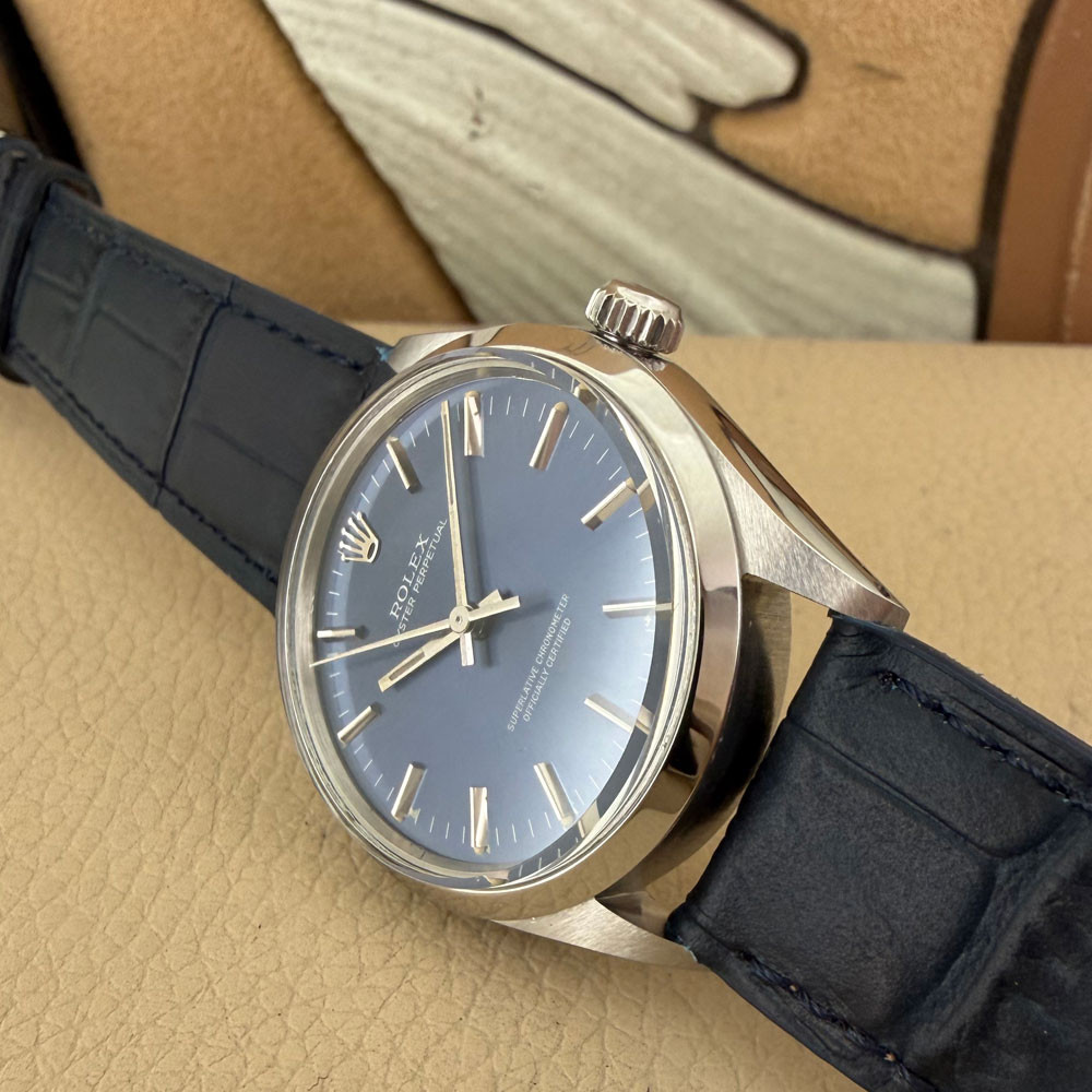 Rolex Oyster Perpetual Blue 1002 12