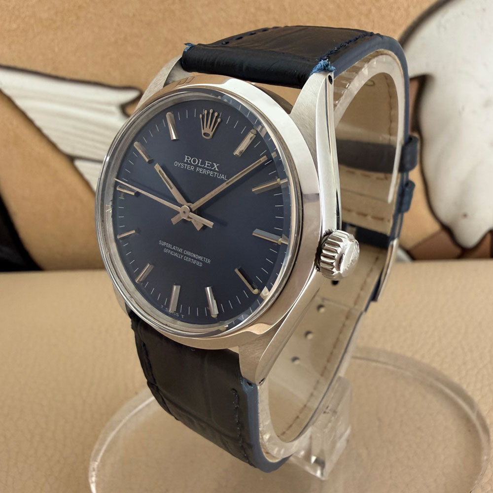 Rolex Oyster Perpetual Blue 1002 1