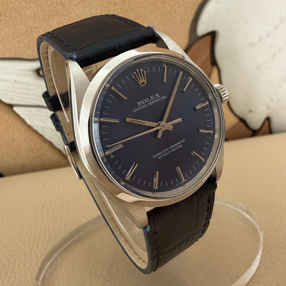 Rolex Oyster Perpetual Blue 1002 2