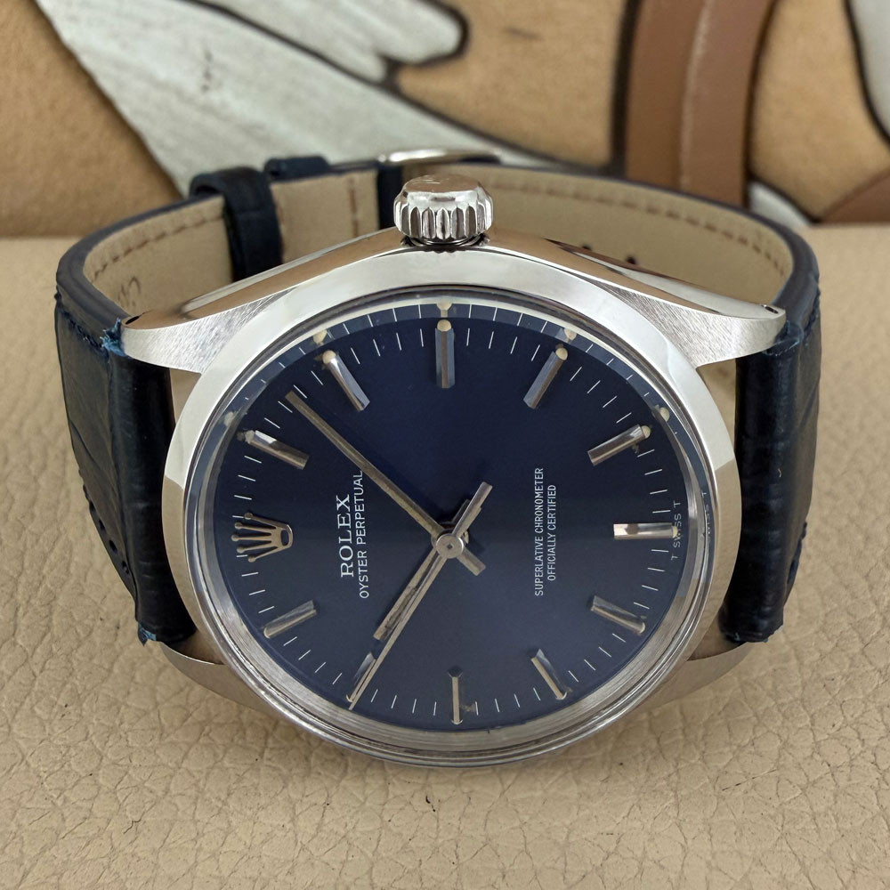 Rolex Oyster Perpetual Blue 1002 6