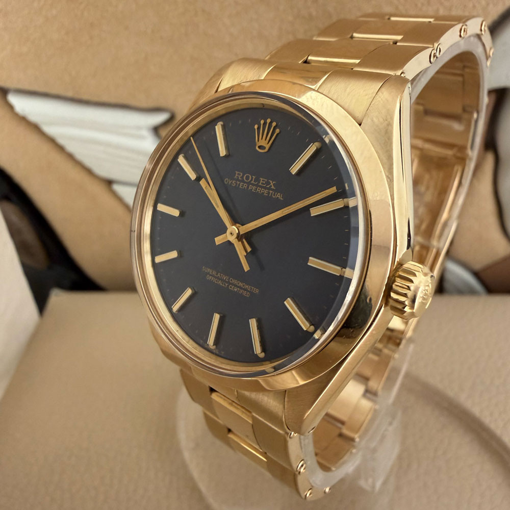 Rolex Oyster Perpetual Blue 1002 1