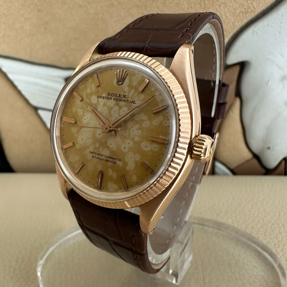 Rolex Oyster Perpetual Rose Gold 1005 2