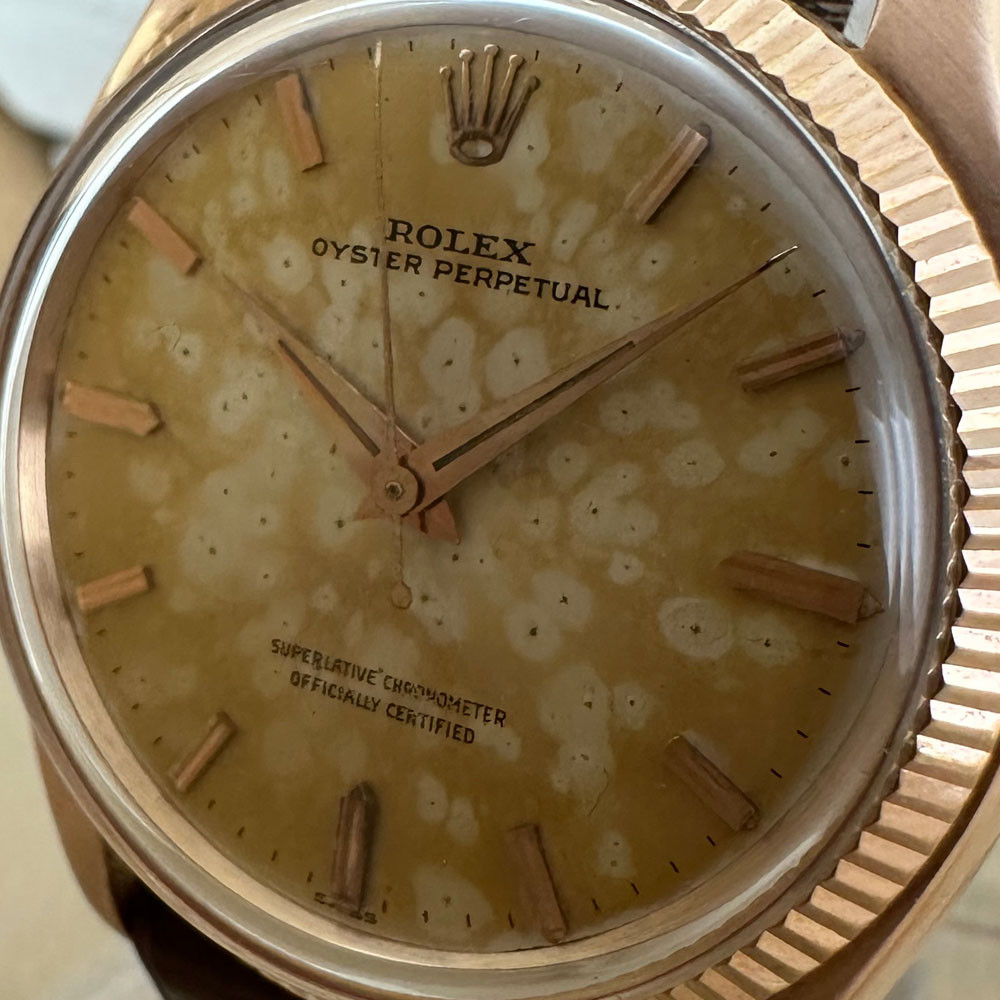 Rolex Oyster Perpetual Rose Gold 1005 5