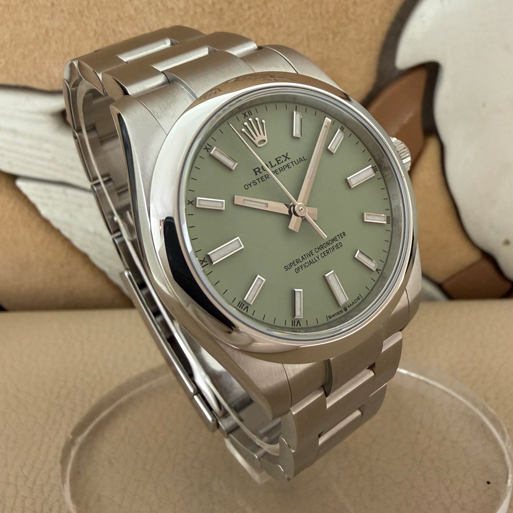 Rolex Oyster Perpetual Pistachio 124200 3