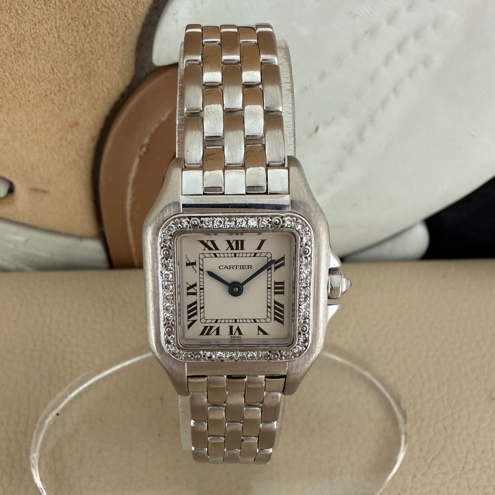 Cartier Panthere Lady Diamonds White Gold 1660 0