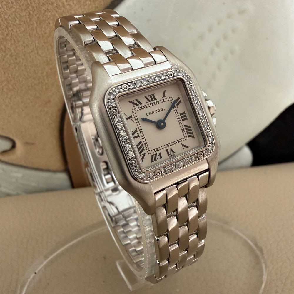 Cartier Panthere Lady Diamonds White Gold 1660 3
