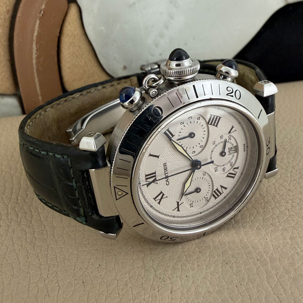 Cartier Pasha Chronograph 1050 12