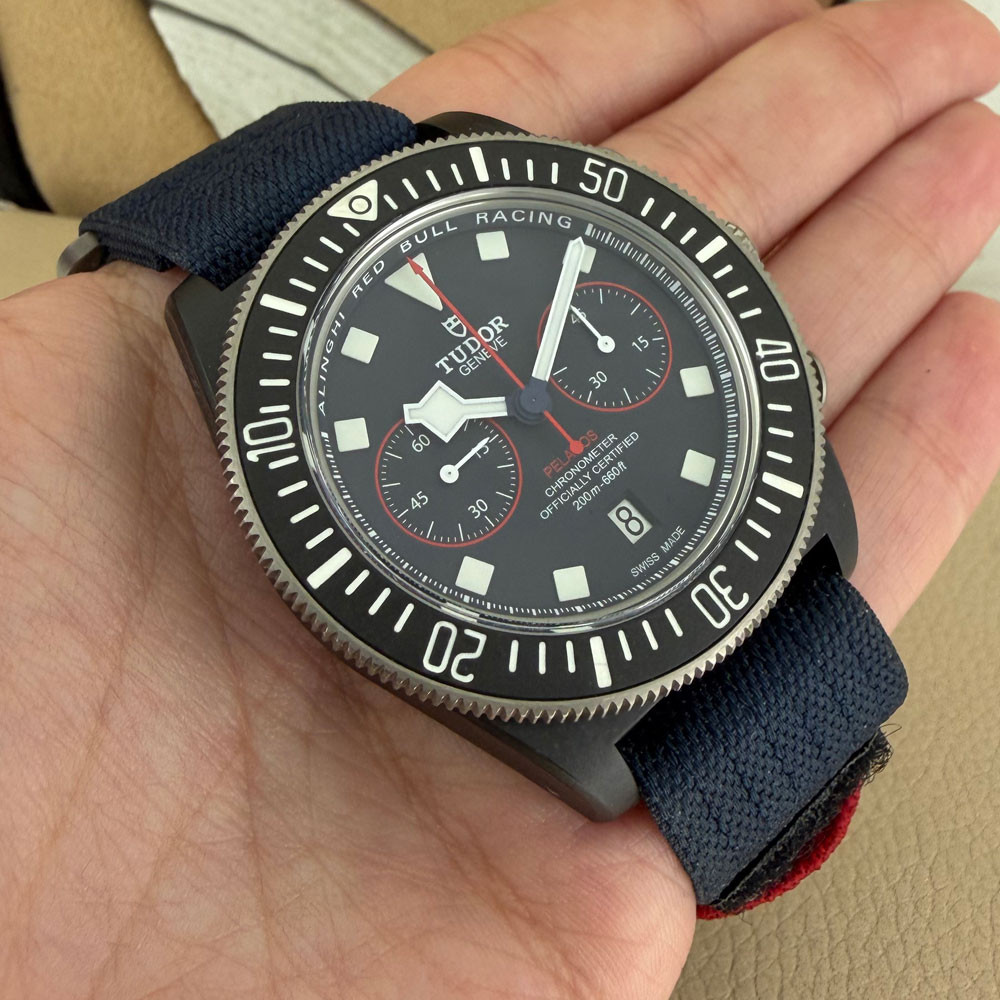 Tudor Pelagos FXD Chrono Alinghi 25807KN 11