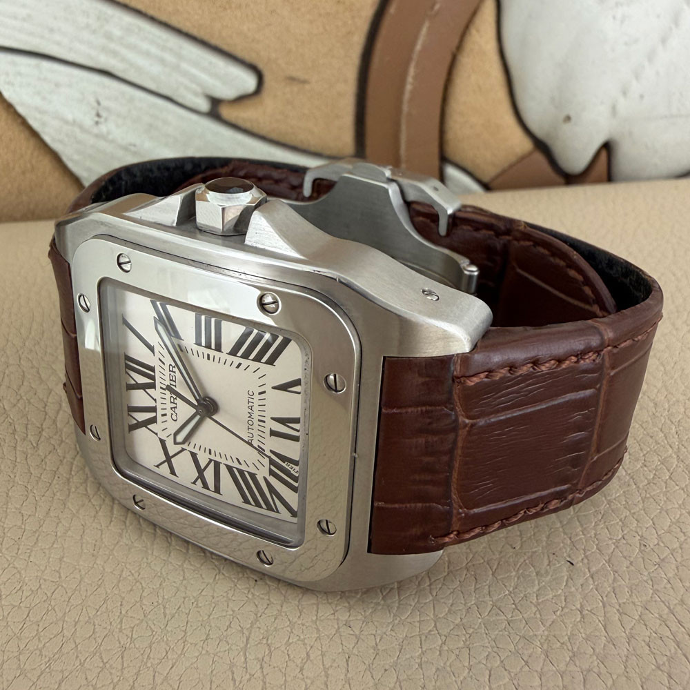 Cartier Santos 100 XL 2656 W20073X8 10