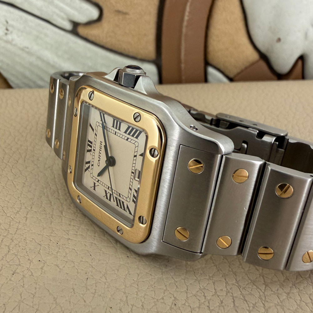 Cartier Santos Galbee Medio 187901 12