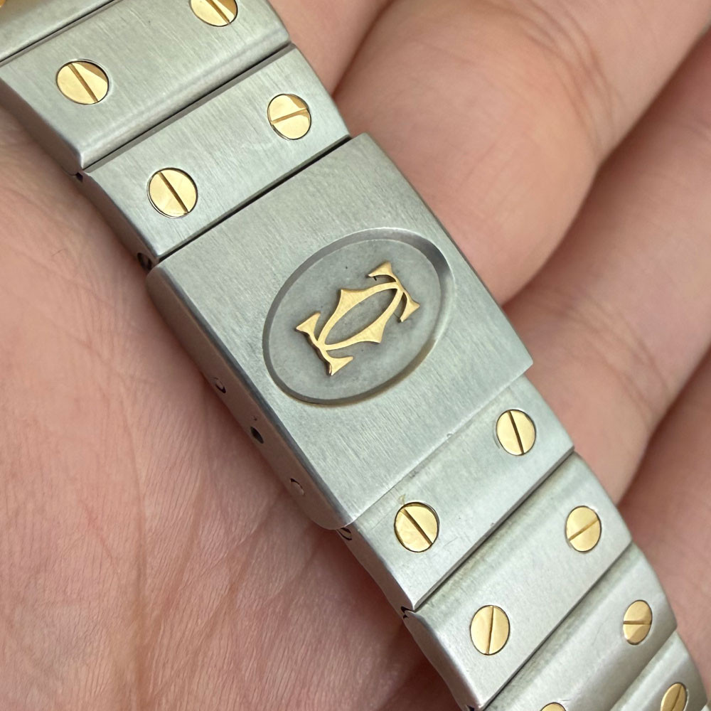 Cartier Santos Galbee Medio 187901 8