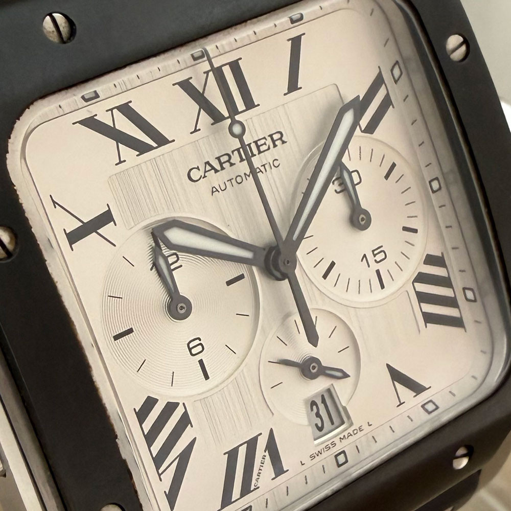 Cartier Santos XL Chronograph WSSA0017 4183 6
