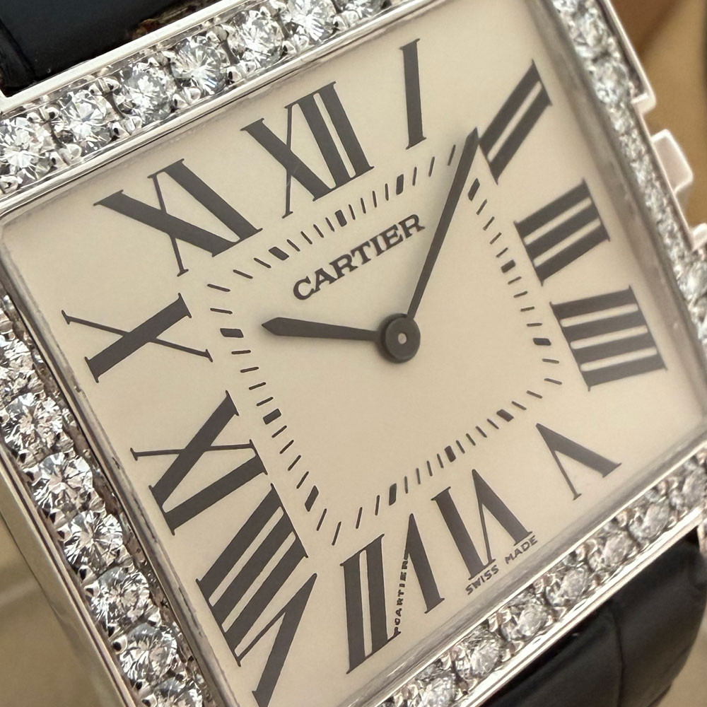 Cartier Santos Dumont Diamonds 2907 6
