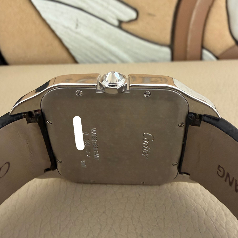 Cartier Santos Dumont Diamonds 2907 8
