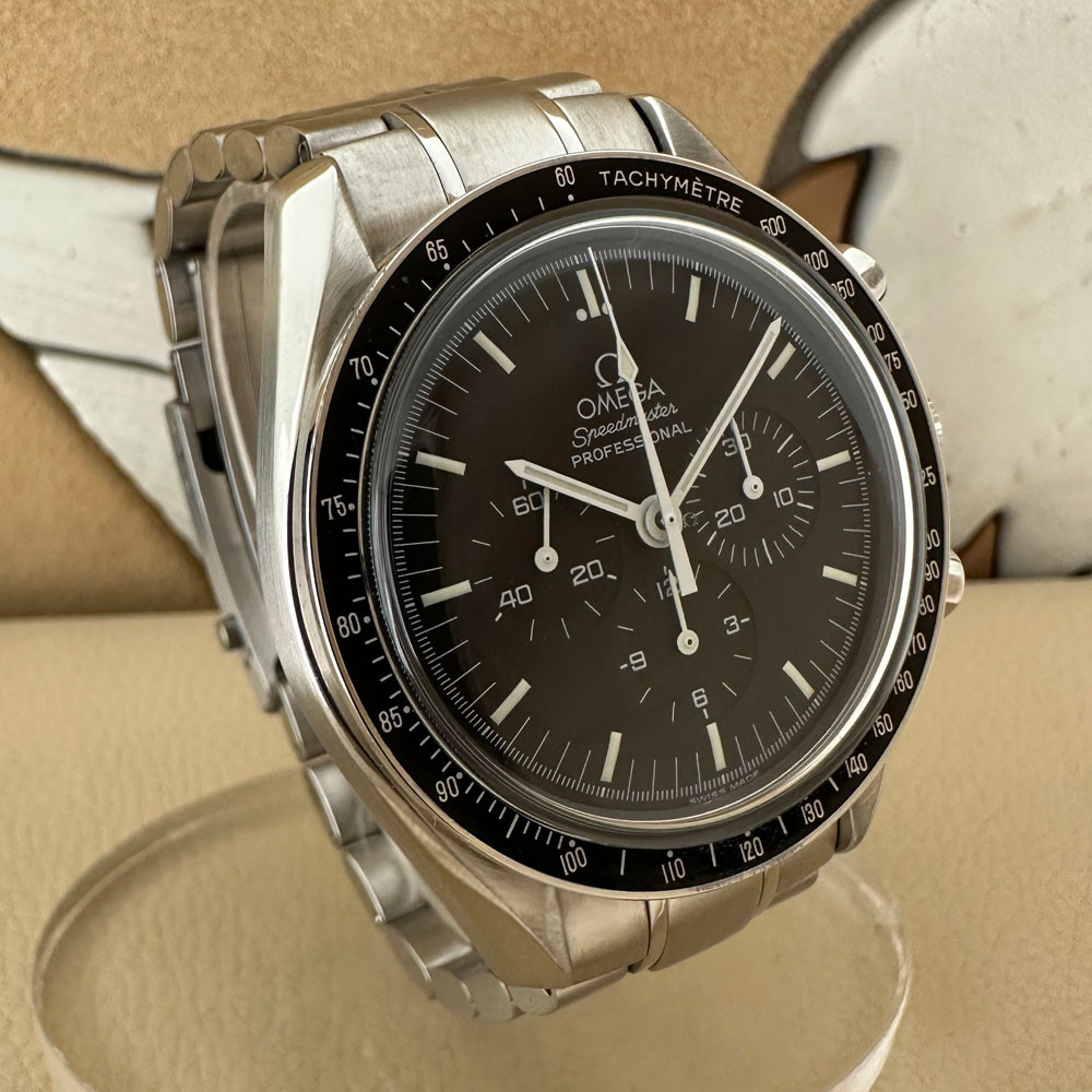 Omega Speedmaster Moonwatch Professional Rhodium 35725000 345.0808 2