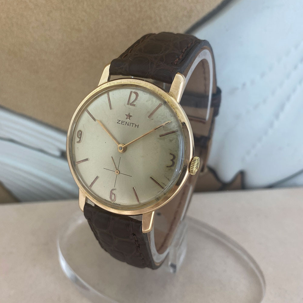 Zenith stellina oro rosa top
