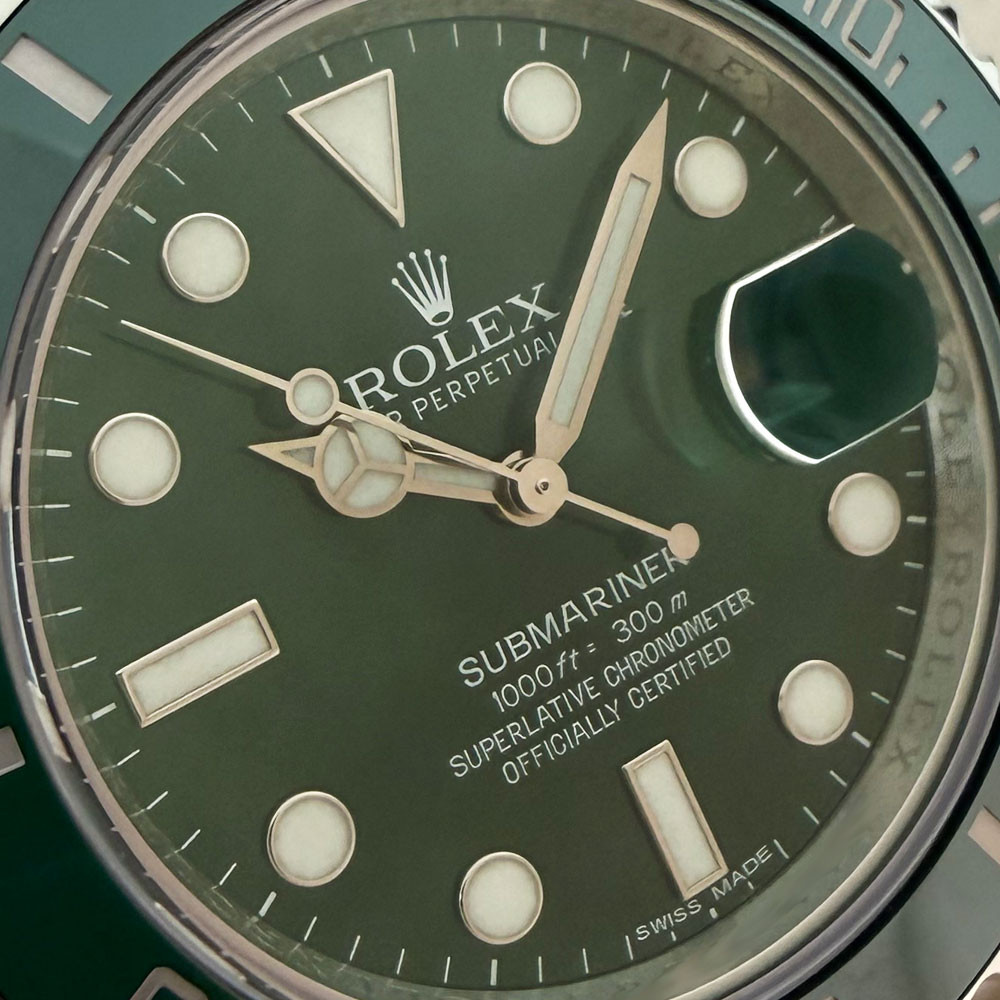 Rolex Submariner Hulk Mark I 116610LV 6