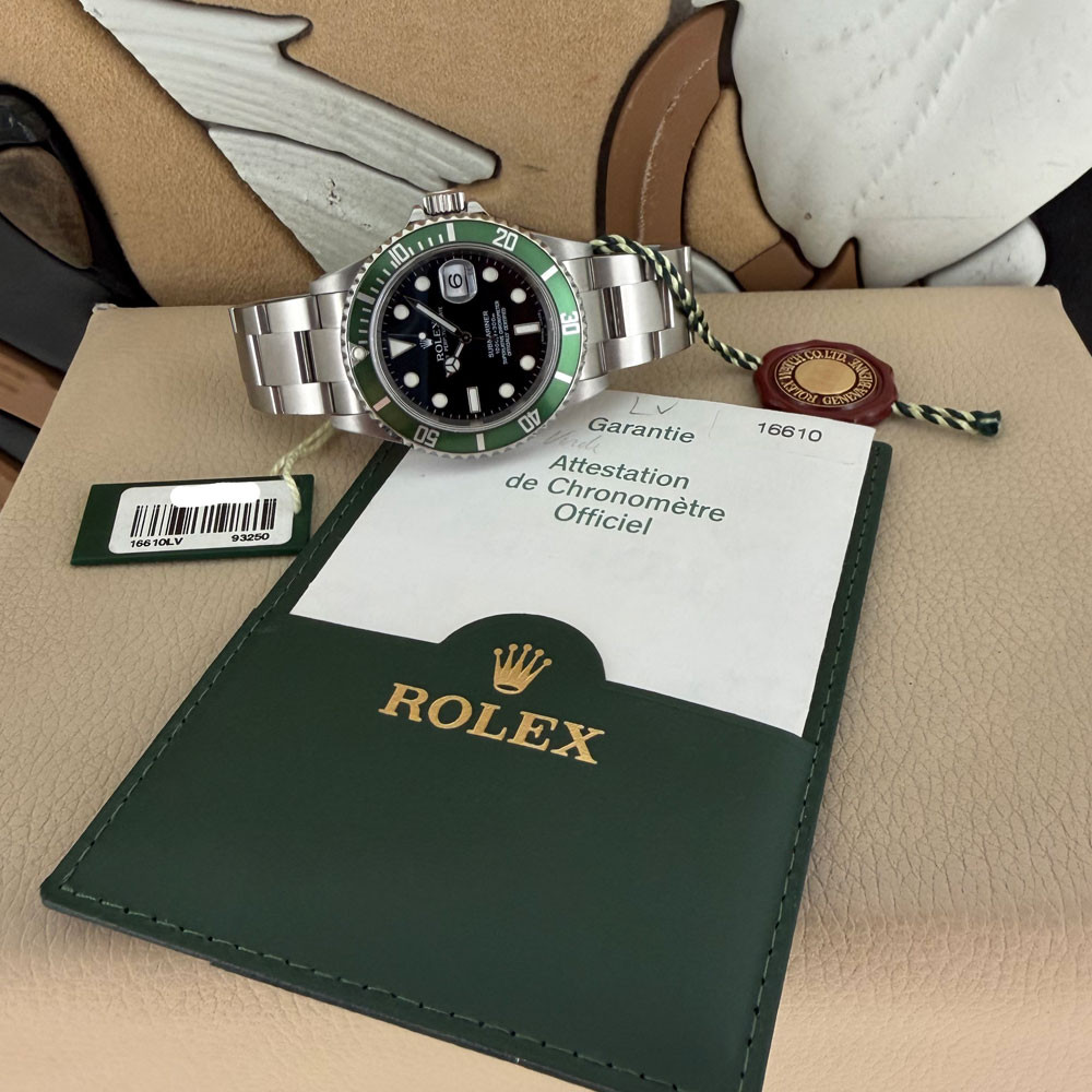 Rolex Submariner Ghiera Verde  16610LV 1