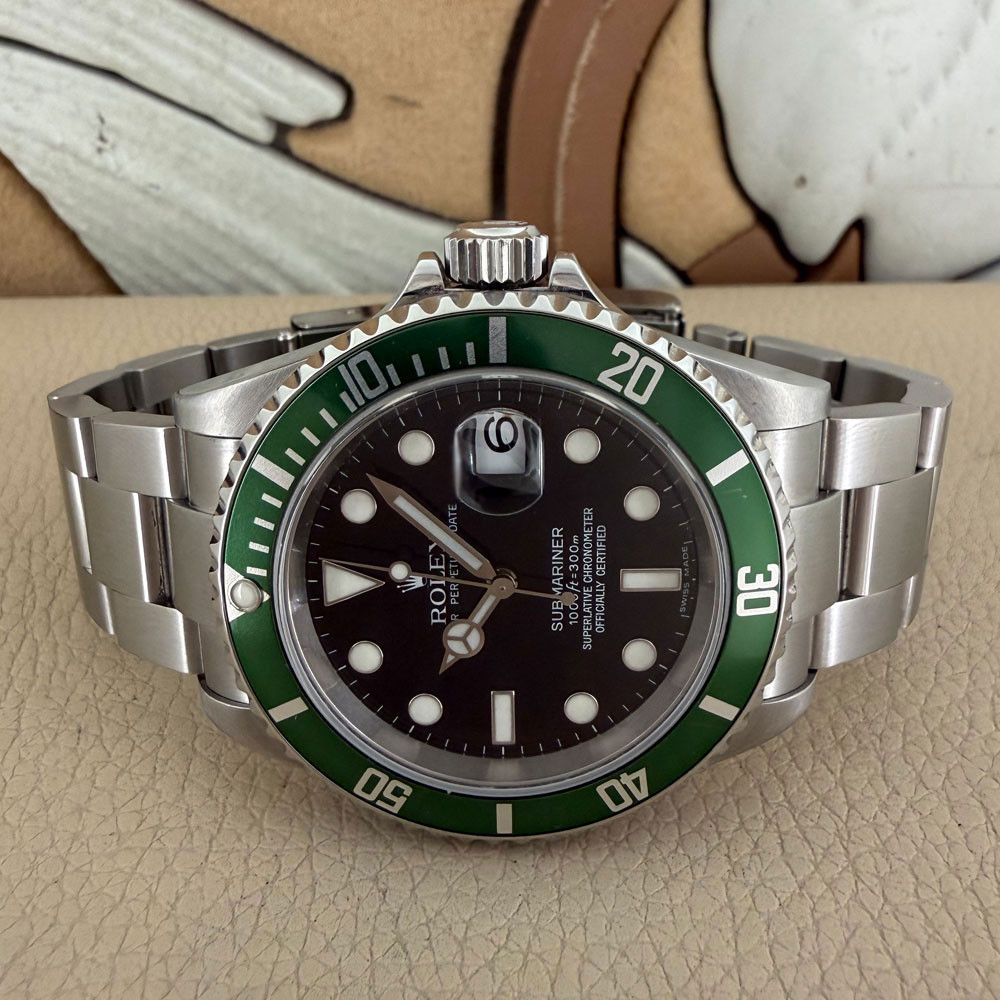 Rolex Submariner Ghiera Verde  16610LV 7