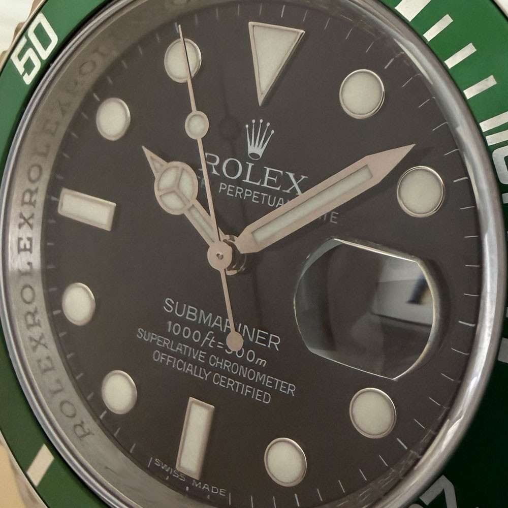 Rolex Submariner Ghiera Verde RRR 16610LV 5