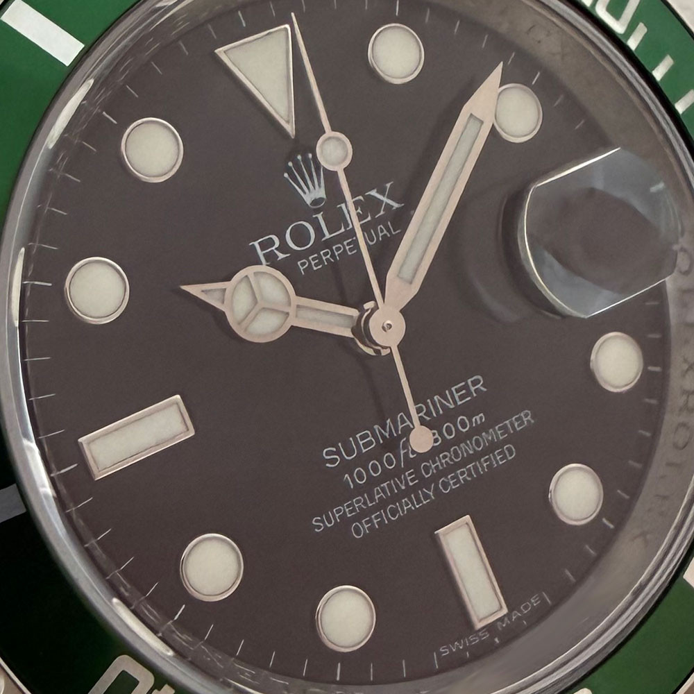 Rolex Submariner Ghiera Verde RRR 16610LV 6