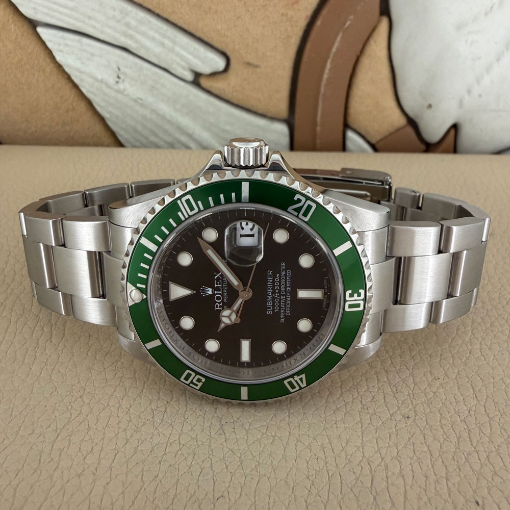 Rolex Submariner Ghiera Verde RRR 16610LV 7