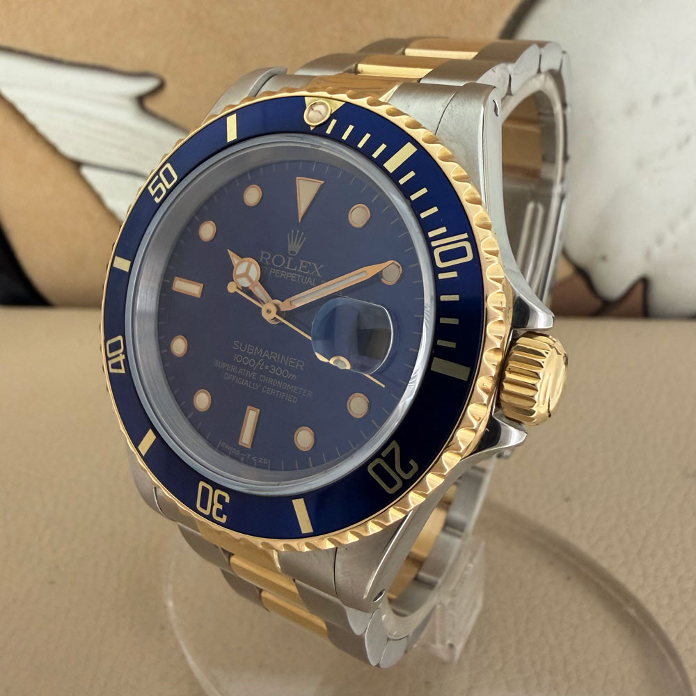 Rolex Submariner Purple Dial 16613 2