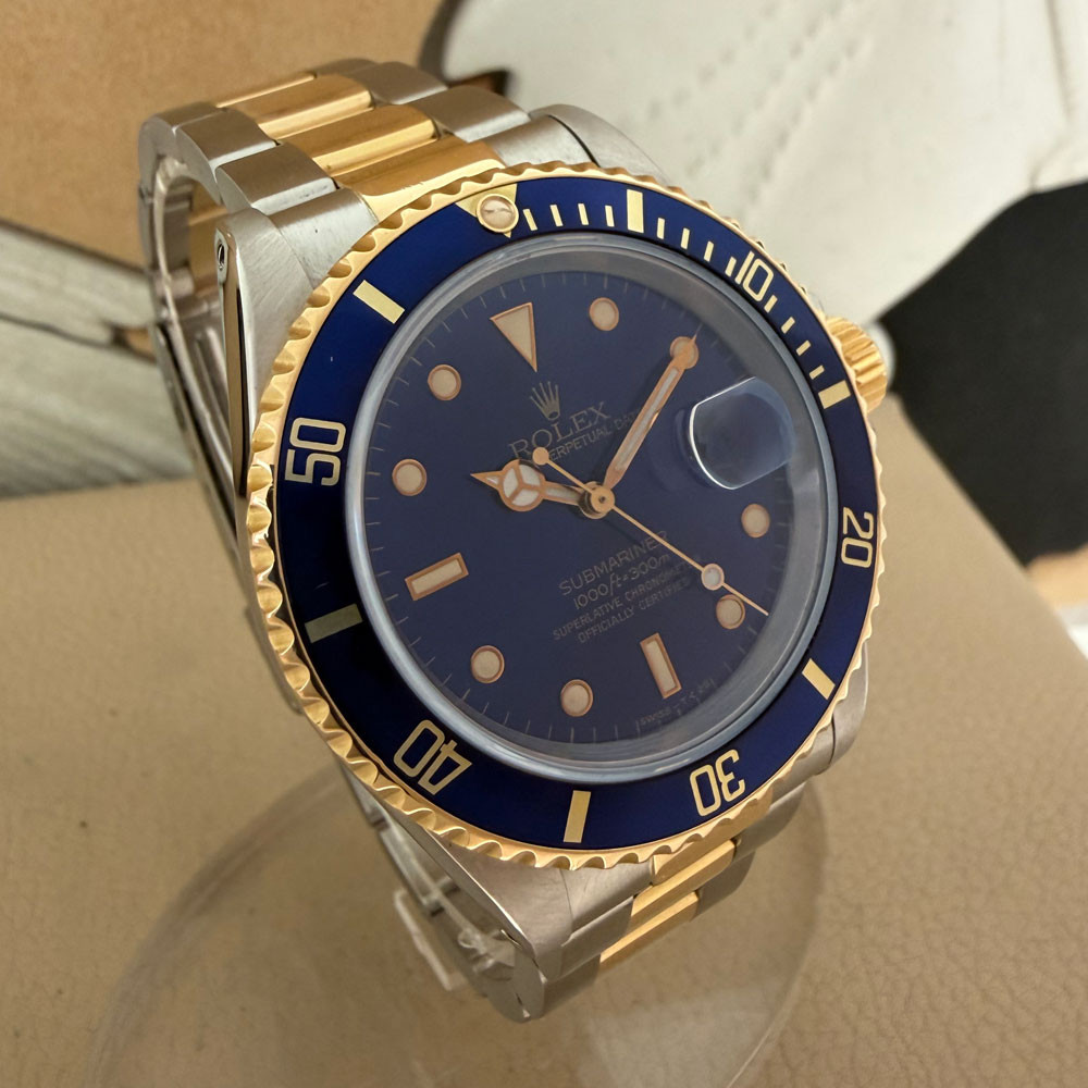 Rolex Submariner Purple Dial 16613 3