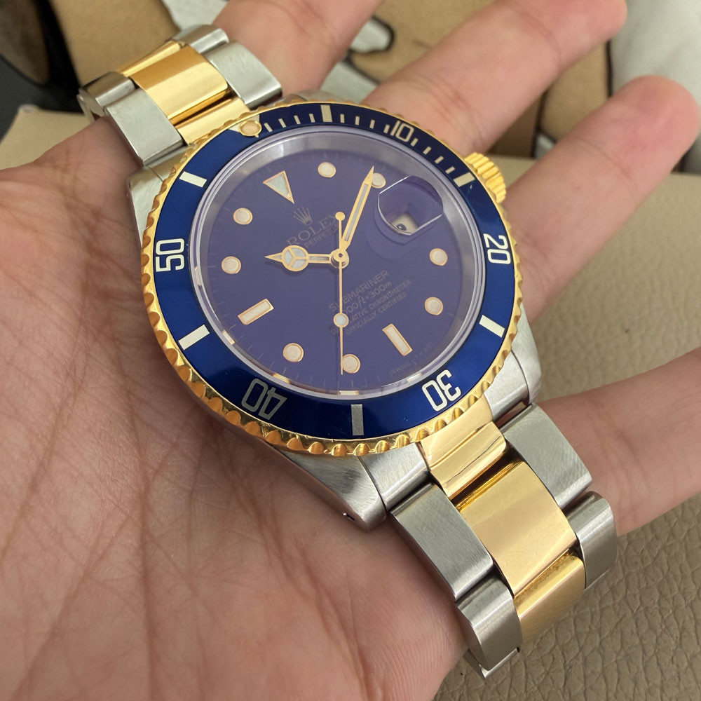Rolex Submariner Purple Dial 16613 9