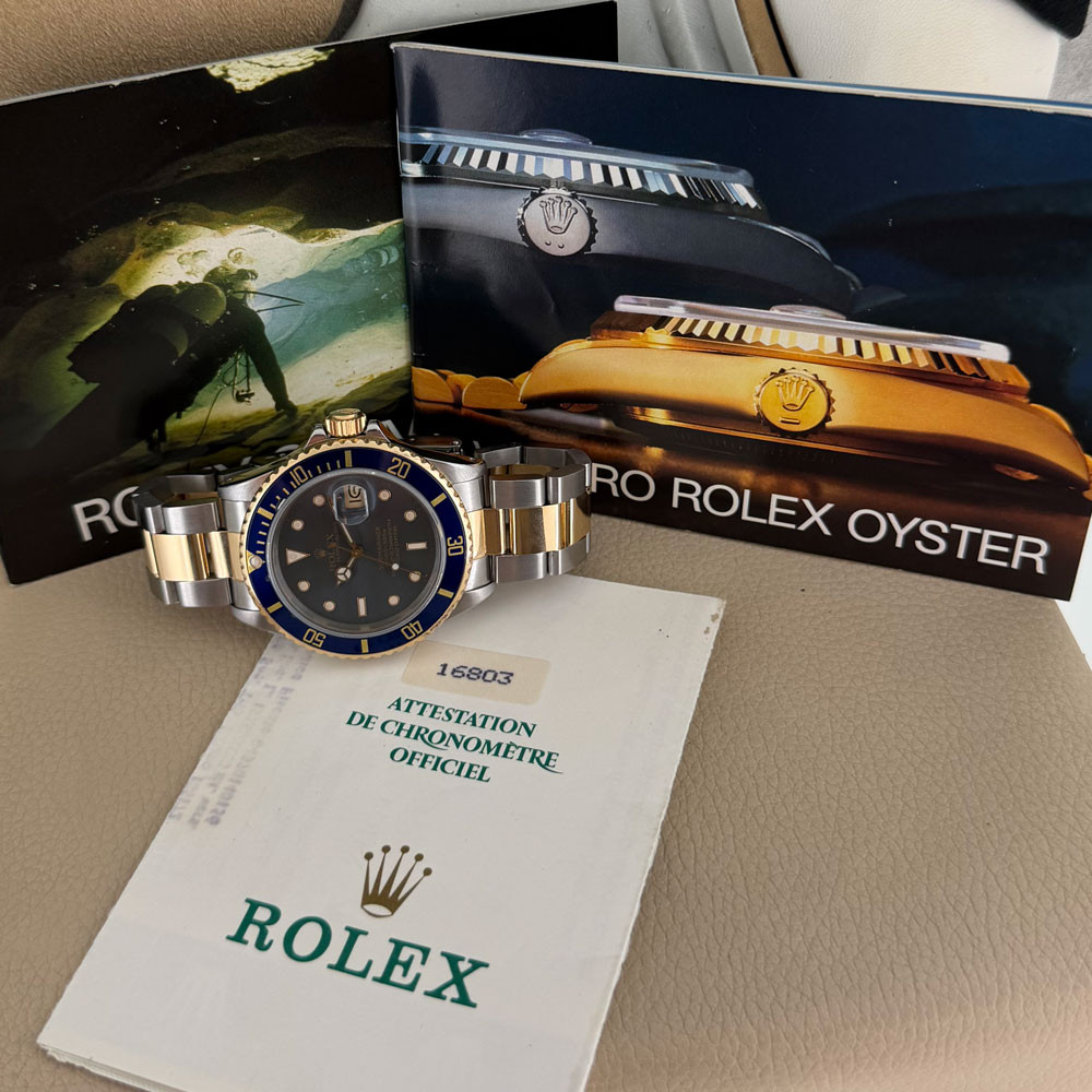 Rolex Submariner Jeans Dial 16803 1