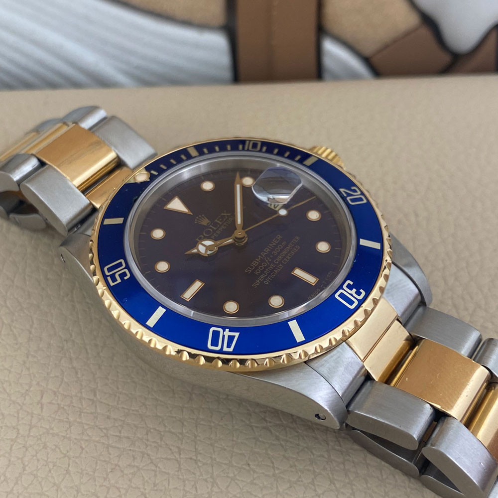 Rolex Submariner Purple Dial 16803 14
