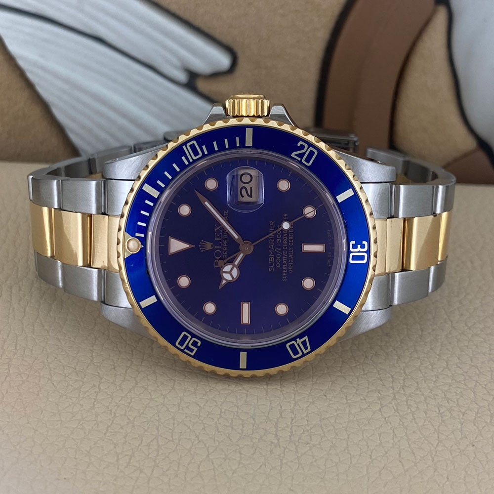 Rolex Submariner Purple Dial 16803 8