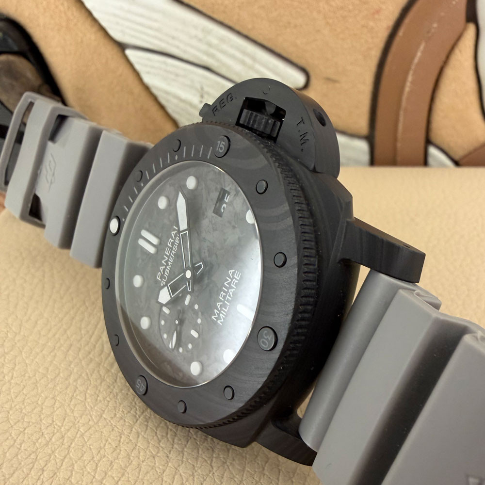Panerai Submersible Marina Militare Carbontech PAM00979 13