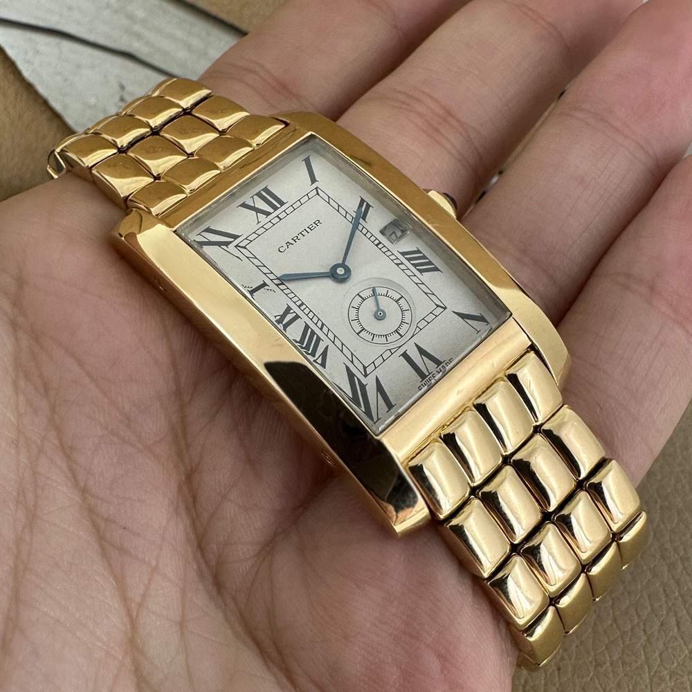 Cartier Tank Americaine Misura Media 811905 9