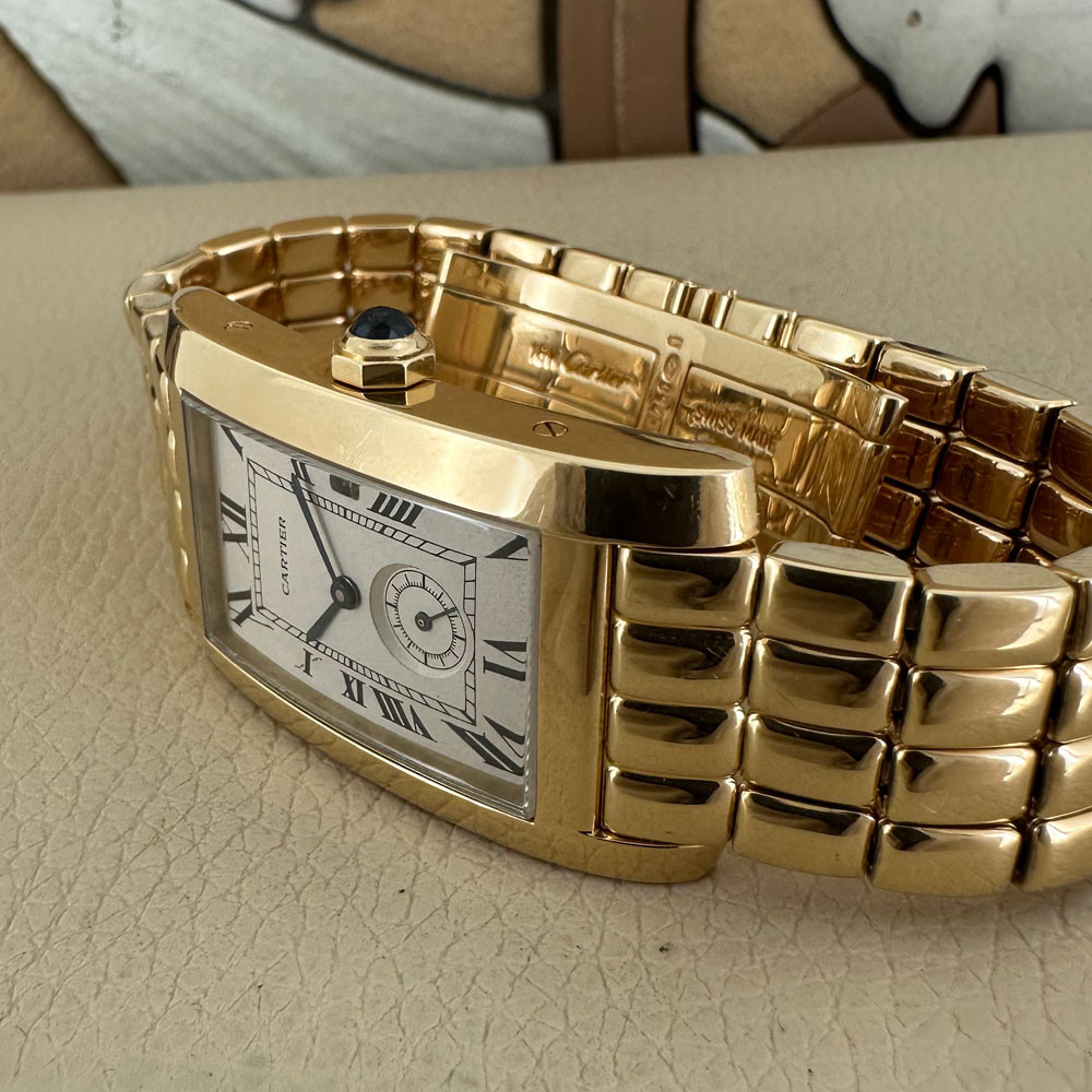 Cartier Tank Americaine Misura Media 811905 12