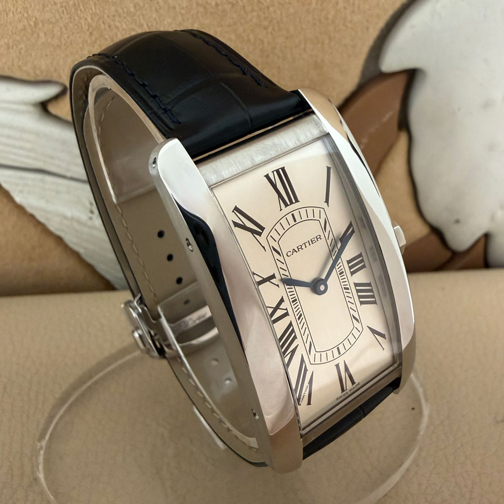 Cartier Tank Americaine Modello Grande WSTA0083 4522 3