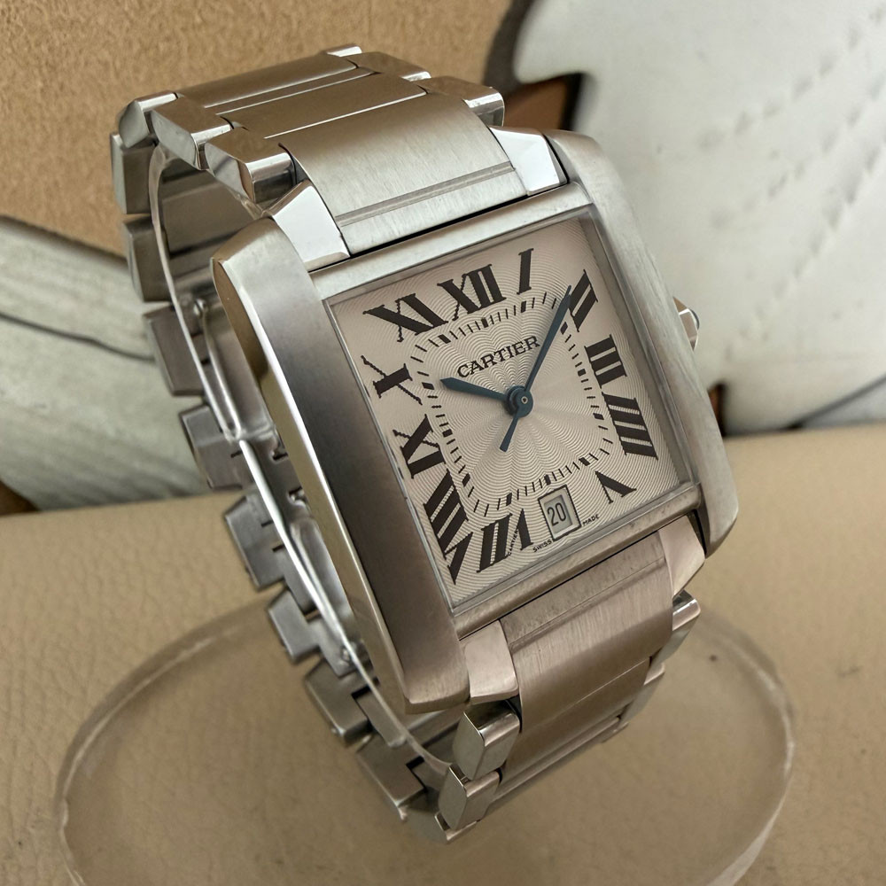 Cartier Tank Francaise Misura media 2302 3
