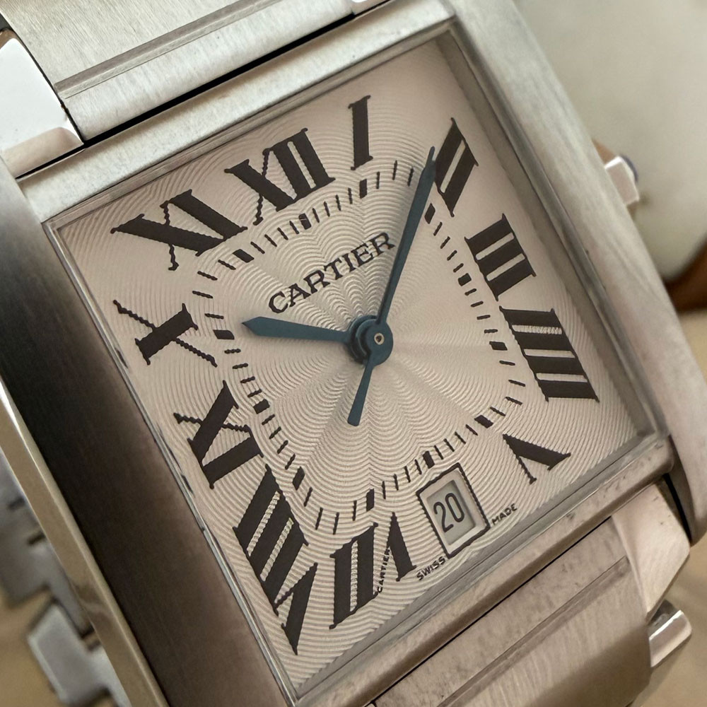 Cartier Tank Francaise Misura media 2302 6