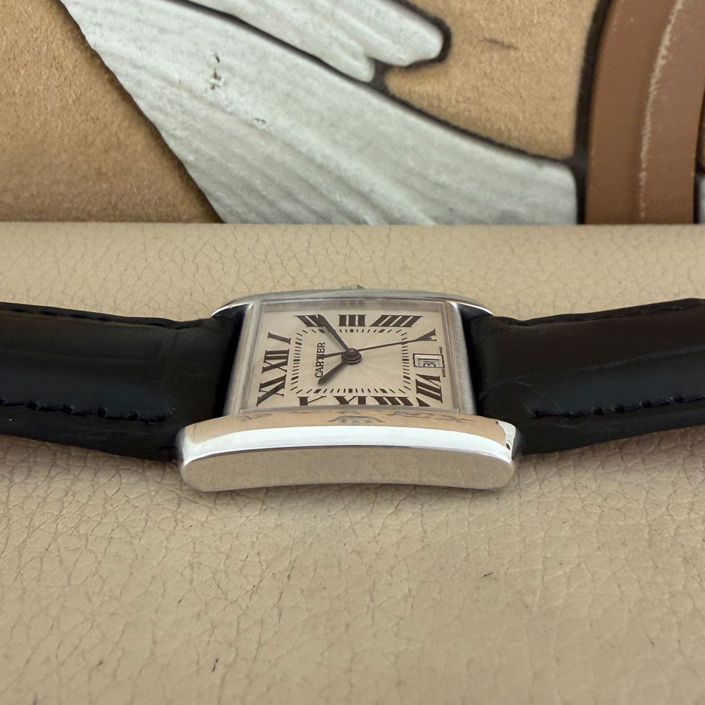 Cartier Tank Francaise White Gold 2366 10