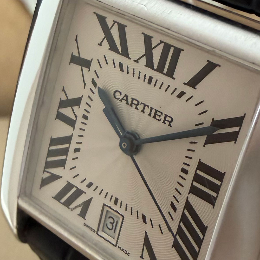 Cartier Tank Francaise White Gold 2366 4