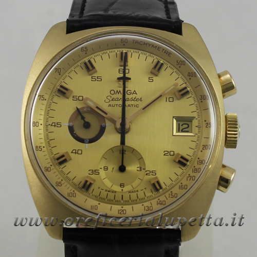 Omega Seamaster Oro Anni 70.Orologio Omega Seamaster Chronograph 176 007