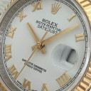 Rolex Datejust White Romans Dial 116233 2