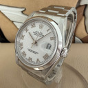 Rolex Datejust White Romans Dial 16200 2