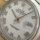 Rolex Datejust White Romans Dial 16200 5