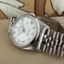 Rolex Datejust White Romans Dial 16200 13