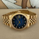 Rolex Datejust Blue Vignette Diamonds Dial 16238 6