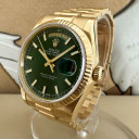 Rolex Day-Date Green Dial Service 2023 118238 2