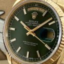 Rolex Day-Date Green Dial Service 2023 118238 5